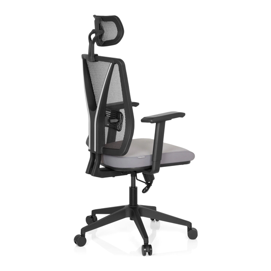 HJH office CARLOW PRO Assembly Instructions