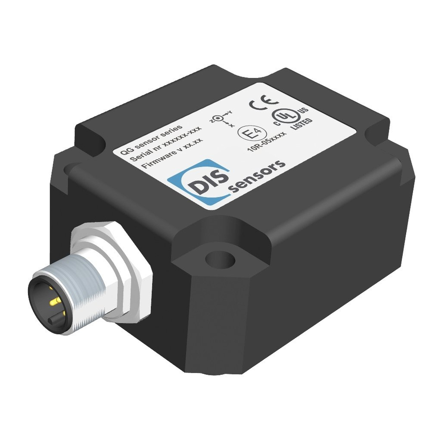 DIS Sensors QG65N2 Series User Manual