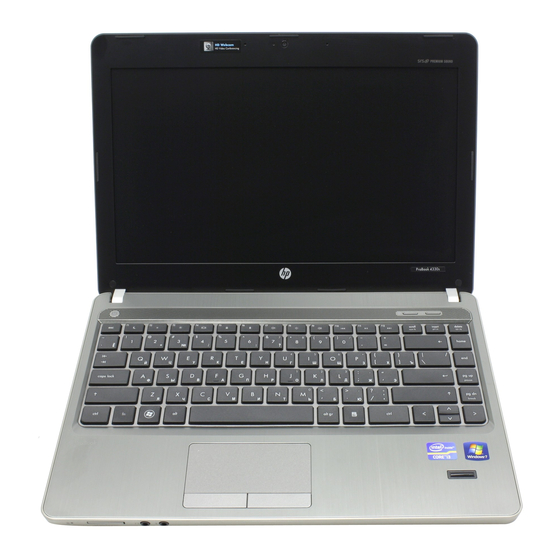 HP ProBook 4430s Maintenance And Service Manual