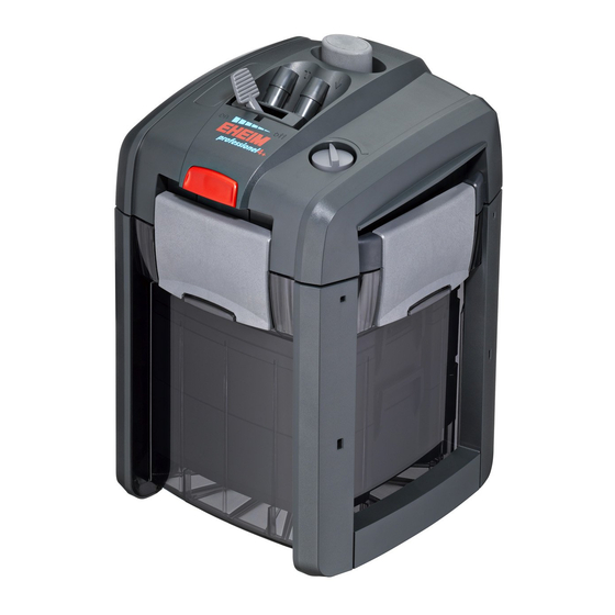 EHEIM professionel 4+ 250 Operating Instructions Manual
