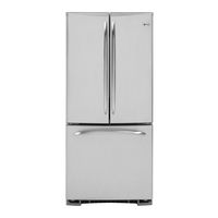 GE PFSF2MJY - Profile: 22.2 cu. Ft. Refrigerator Owner's Manual And Installation Instructions