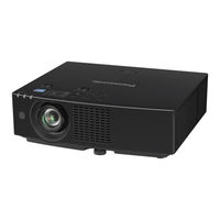 Panasonic PT-VMZ51U Operating Instructions Manual