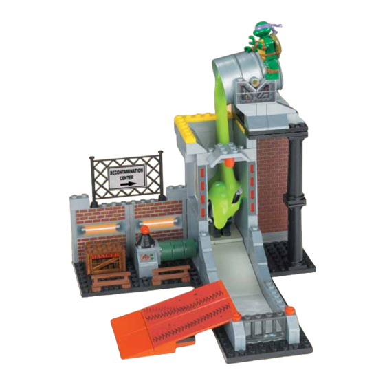 MEGA BLOCKS TEENAGE MUTANT NINJA TURTLES Radical Ramp Manual