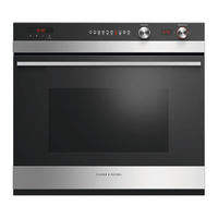 Fisher & Paykel OB30SPPTX1 User Manual