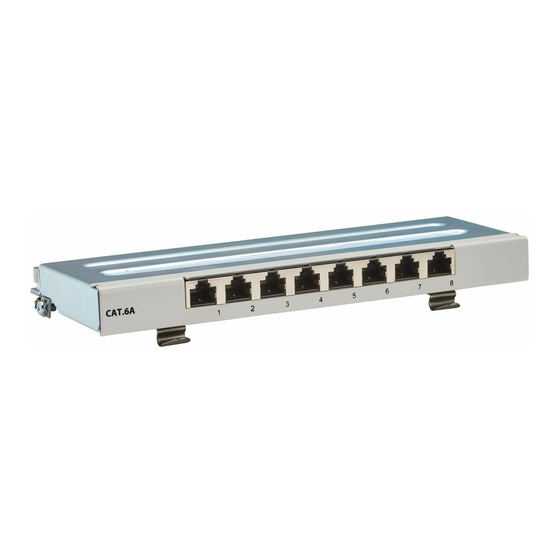 Tripp Lite N250-SH08-DIN6A Installation Instructions Manual