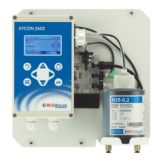 RLS Wacon SYCON 2602 Operating Instructions Manual