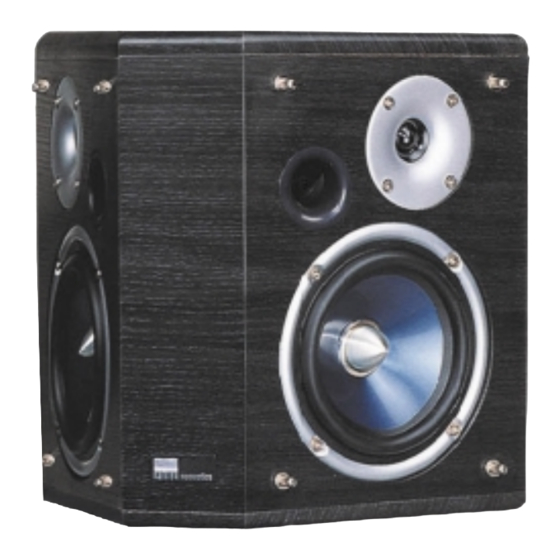 Pure Acoustics BP55 Owner's Manual