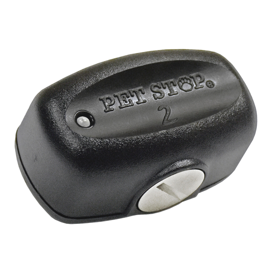 Pet Stop Pet Fence System Owner's Manual