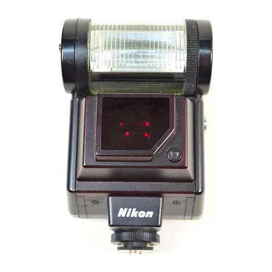 Nikon Autofocus Speedlight SB-20 Manuals