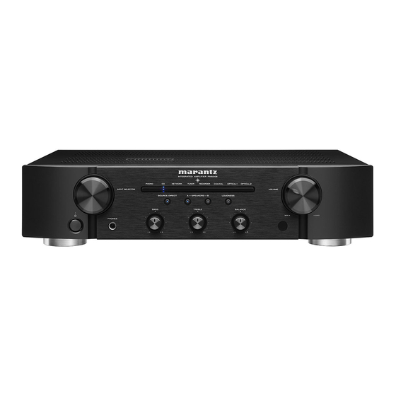Marantz PM6006 Owner's Manual
