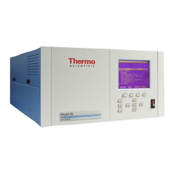 Thermo Scientific 49i Instruction Manual