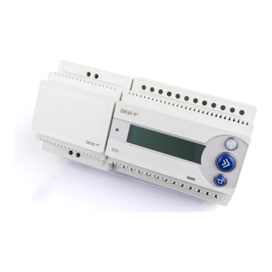 DEVI DEVIreg 850 Installation And User Manual