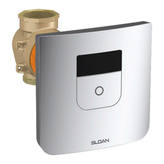Sloan TRF 8156-1.28 Installation Instructions Manual