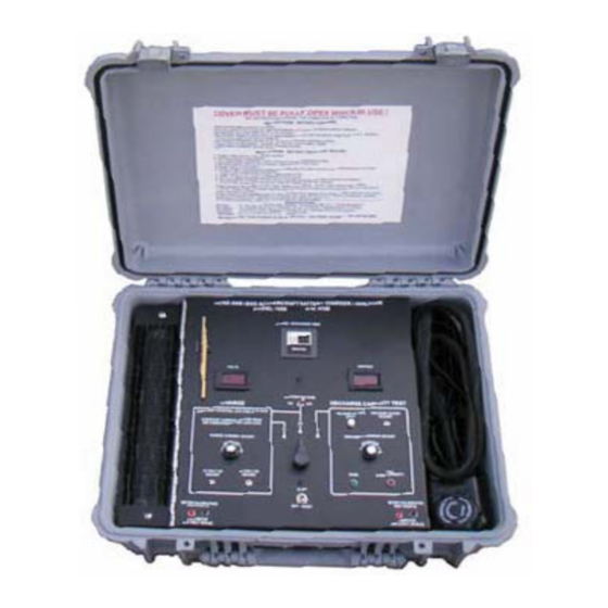 LAMAR CA-1550–CML Instruction Manual