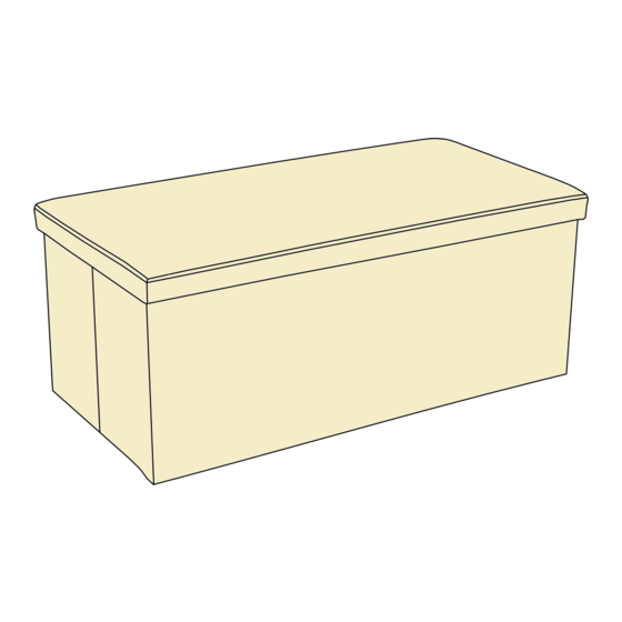 Argos Fabric Large Ottoman 227/6430 Assembly Instructions