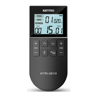 Kentro KTR-2610 User Manual