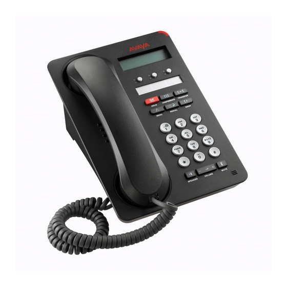 Avaya one-X 1603 Quick Reference Manual