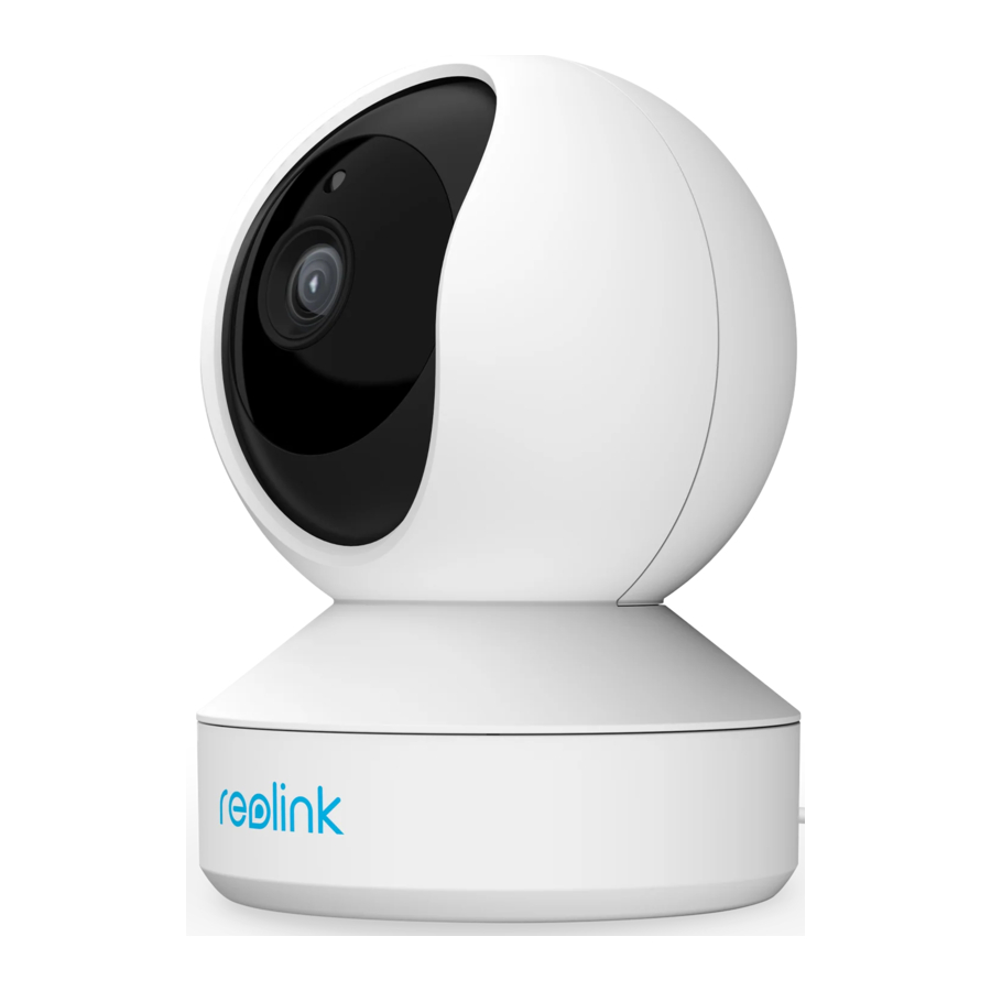 Reolink E1 Pro - Indoor PT Camera Manual