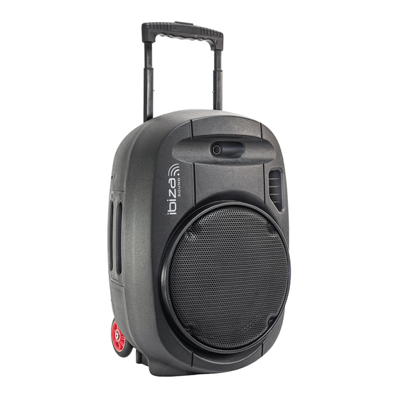 Ibiza sound PORT15UHF-MKII Manual