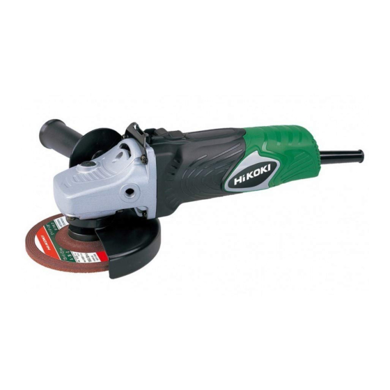HIKOKI G 13SB3 Handling Instructions Manual
