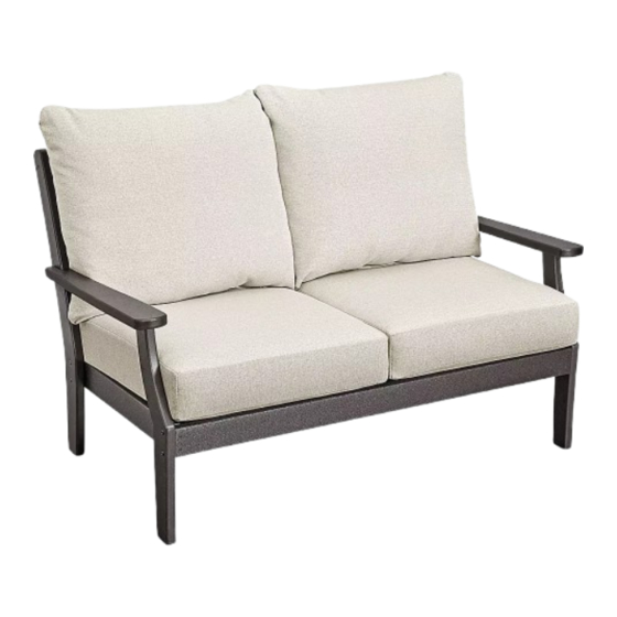 U-Line LOVESEAT H-11333 Quick Start Manual