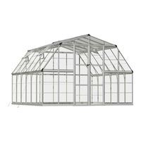 Palram Americana 12'x12' Hybrid Glazing Assembly Instructions Manual