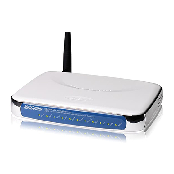 NetComm NB9WMAXX User Manual