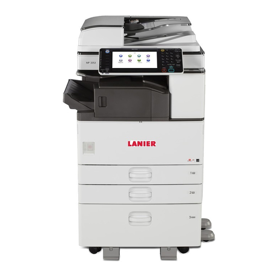 Lanier MP 2553 Specifications