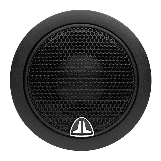 JL Audio C2-075ct Owner's Manual