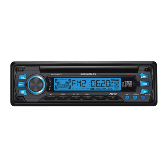 SoundMax SM-CDM1035 Instruction Manual