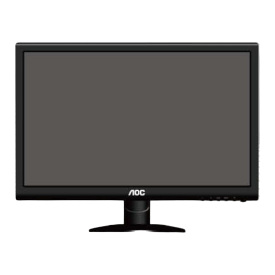 AOC e2752Vq Manuals