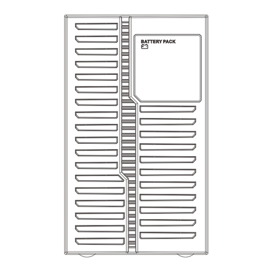 Battery Backup Power BBP-AR-1500-PSW-ONL-EBP User Manual