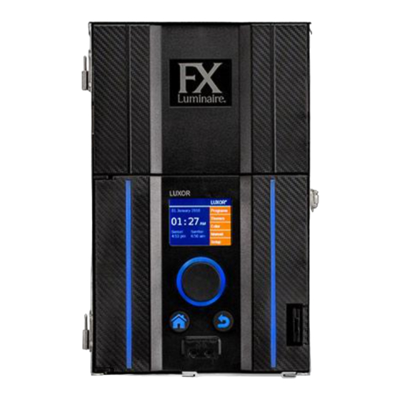 FXLuminaire Luxor Owner's Manual And Installation Instructions
