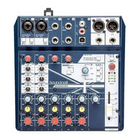 Harman Soundcraft NOTEPAD SERIES Quick Start Manual