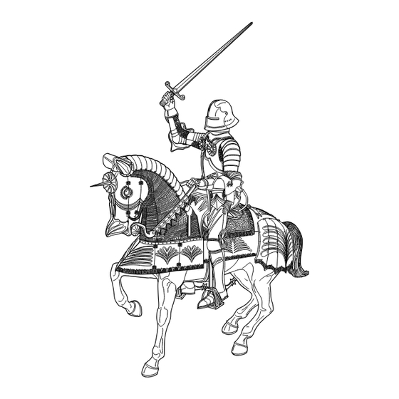 REVELL Monogram The Gold Knight Of Nice Assembly Manual