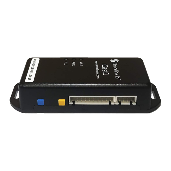 Shoreline IoT iCast1 Quick Start Manual
