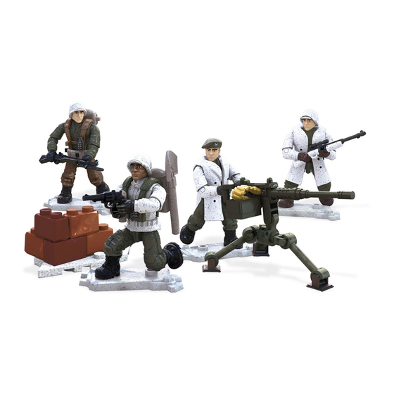 Mega Construx Call of Duty Legends: Winter Heroes Manual
