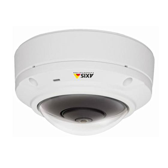 Axis M3027-PVE User Manual