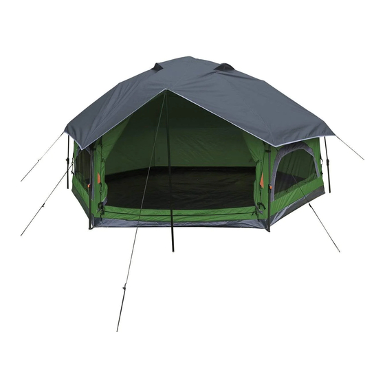 Kiwi Camping Fantail Ezi-Up Pitching Instructions
