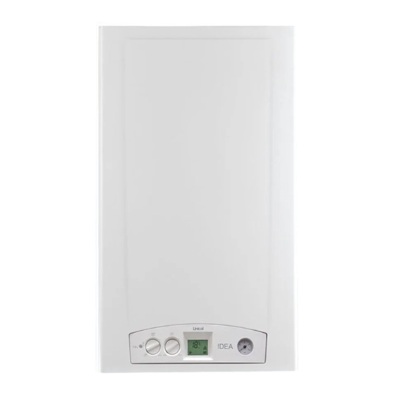 Unical IDEA AC 23 Installation And Servicing Manual