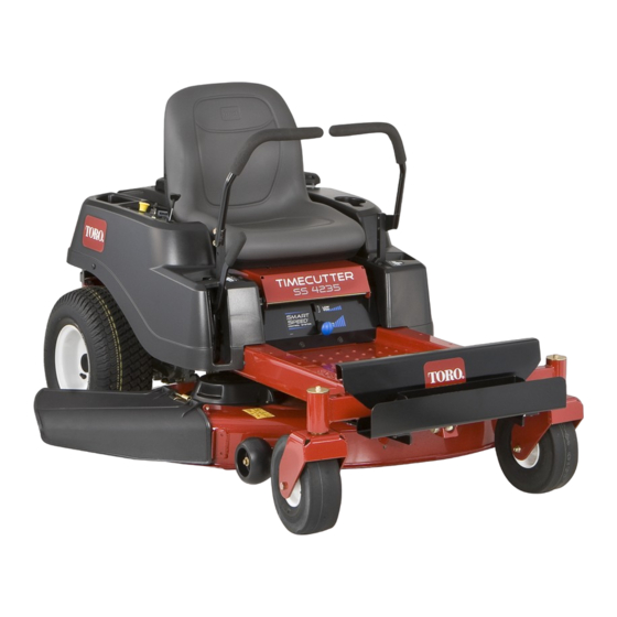 Toro TimeCutter SS 4235 Operator's Manual