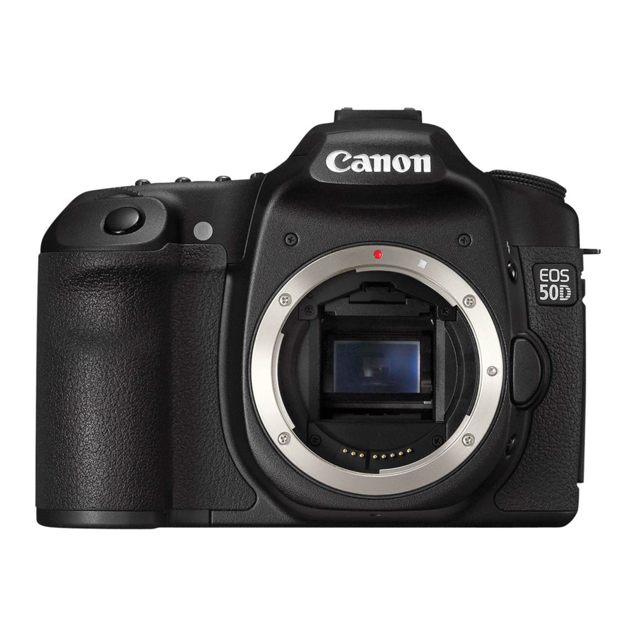 Canon EOS 50D Manual