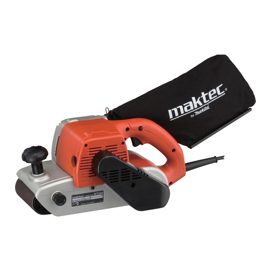 Maktec MT940 Instruction Manual