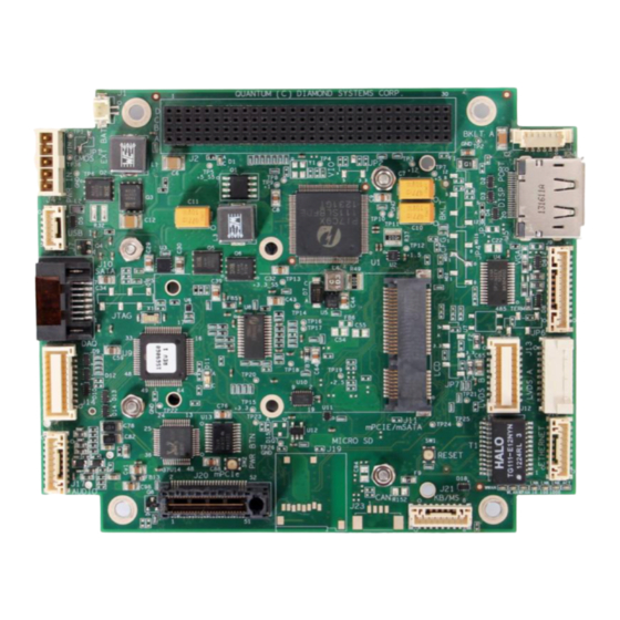 Diamond Systems PCI/104-Express QSeven User Manual