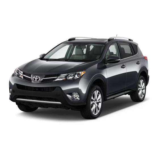 Toyota 2013 RAV4 User Manual
