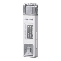 Samsung YP-U2JXB - 512 MB Digital Player Manual