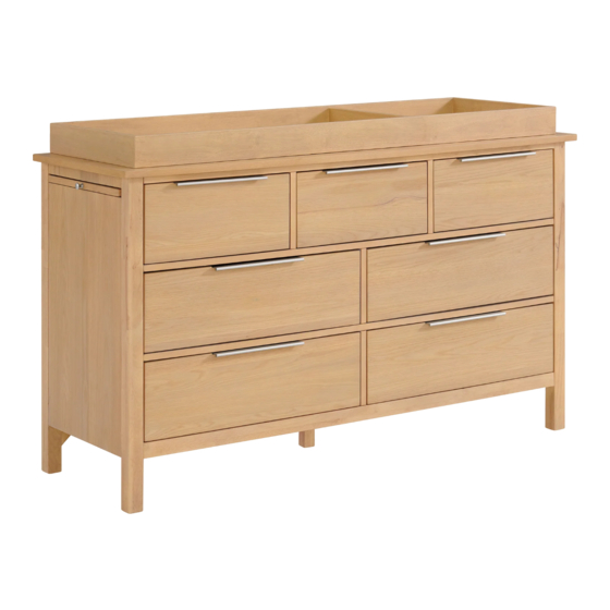 Nurture& The Changing Table Topper Instruction Manual