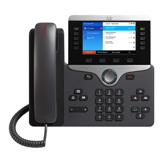 Cisco 8861 Quick Start Manual