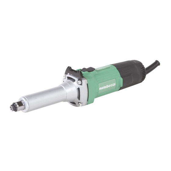 Metabo HPT GP 2S2 Safety Instructions And Instruction Manual