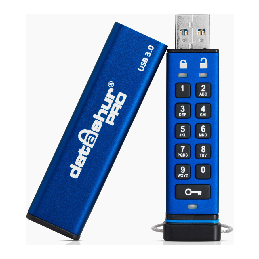 iStorage datashur PRO Manual